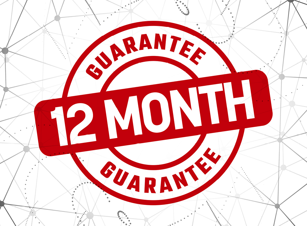 12 month guarantee